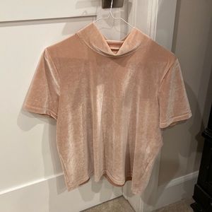 velvet top from Madewell